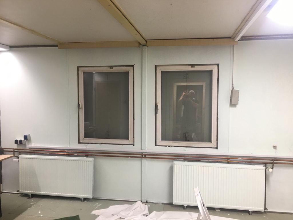 Zwischenstand der Umbauarbeiten